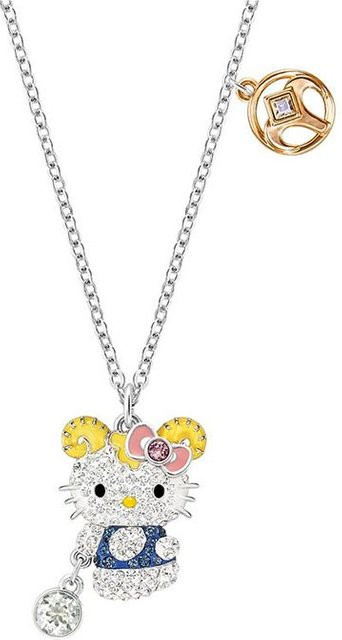 Swarovski Halskette Hello Kitty Widder Sternzeichen, Weißgold, Damen - Bild 1