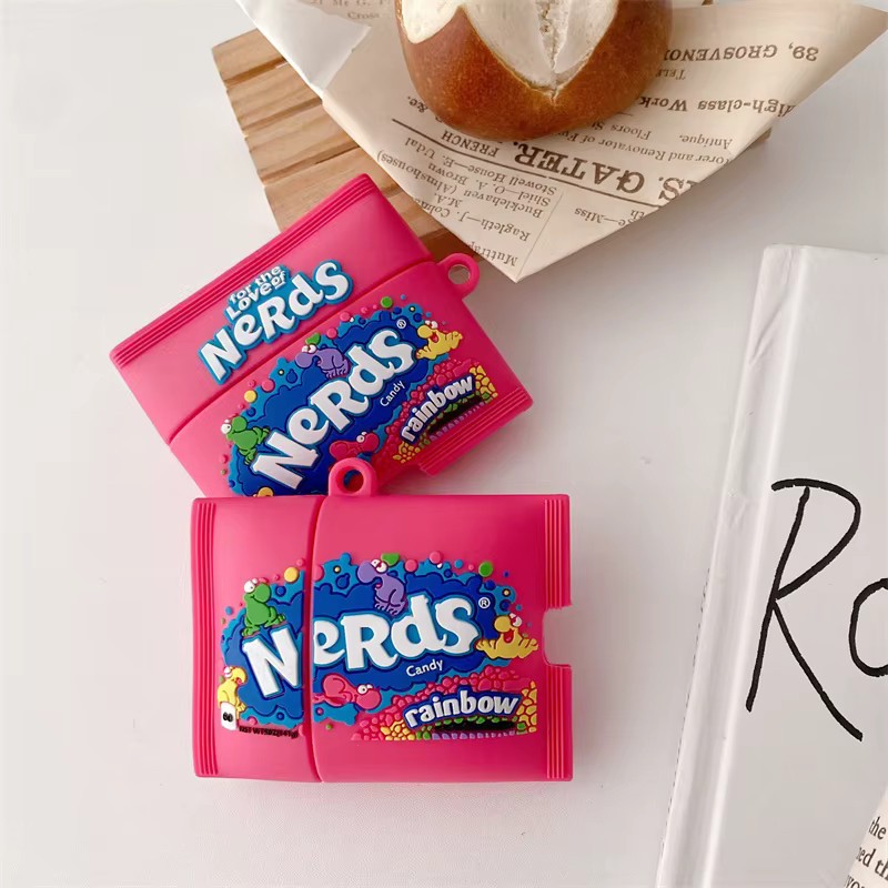 Schutzhülle für AirPods Pro 3, AirPods 4 und AirPods Pro 2 mit Cartoon Eis Snacks Design in Pink - Bild 1