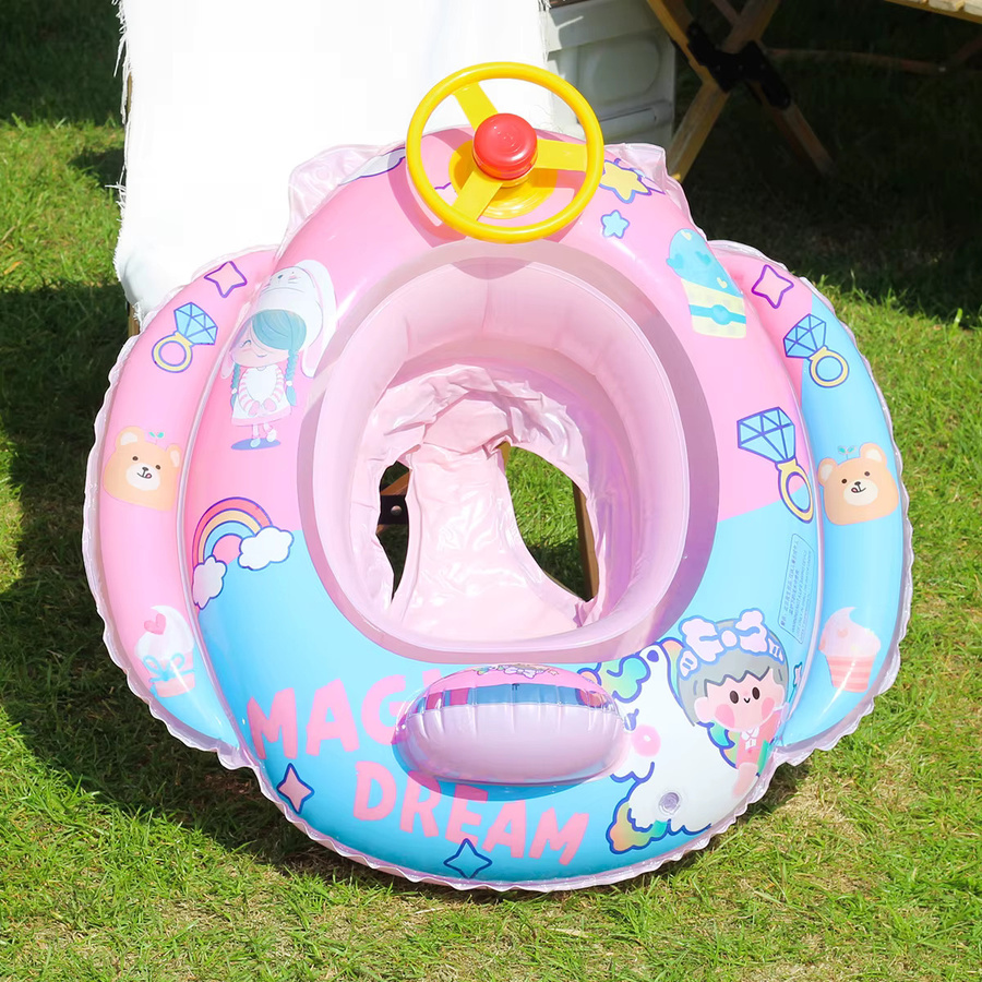 Schwimmring für Kinder und Kleinkinder als Pool Float und Strandspielzeug aus Kunststoff - Bild 2