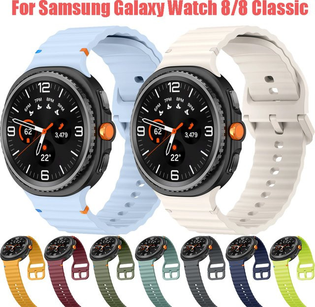 Samsung Uhrenarmband Silikon, Schwarz, Unisex - Bild 1