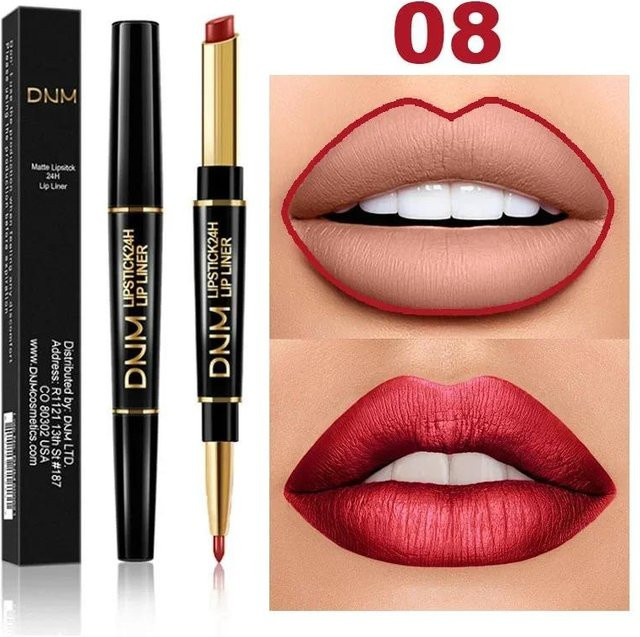 OTRESS 2 in 1 Doppelkopf Lipliner Lippenstift, Matt - Bild 1