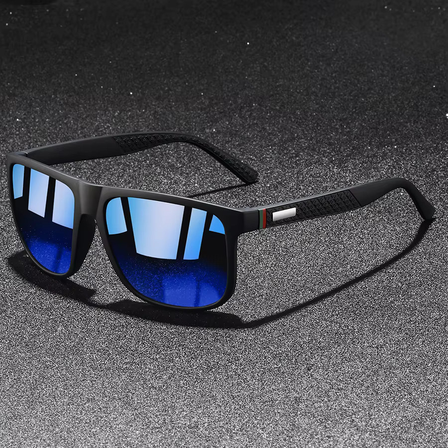 WSZ Sonnenbrille, Vollrand, Square, Kunststoff, Multicolor, Unisex - Bild 2