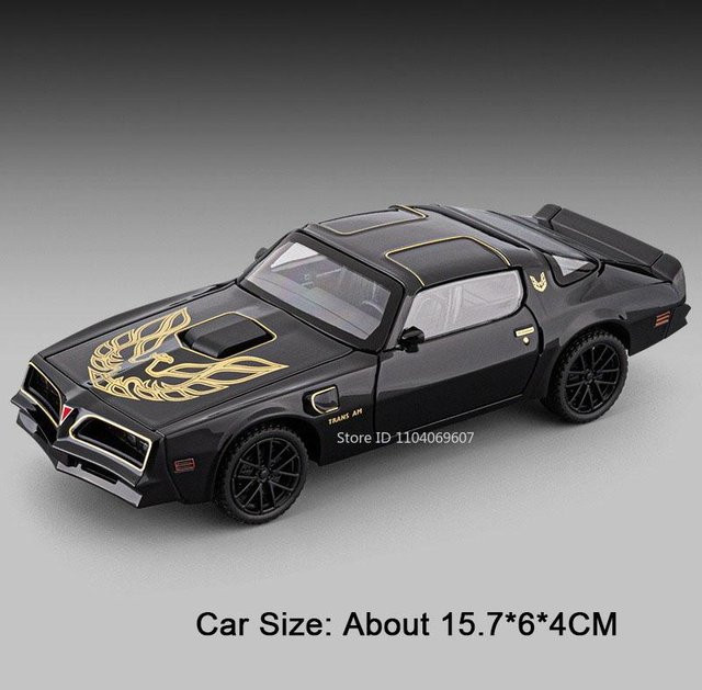 Linyi toy car Firebird Autos, Miniaturmodelle, 1:32, mit Licht und Sound, ab 14 Jahren - Bild 1