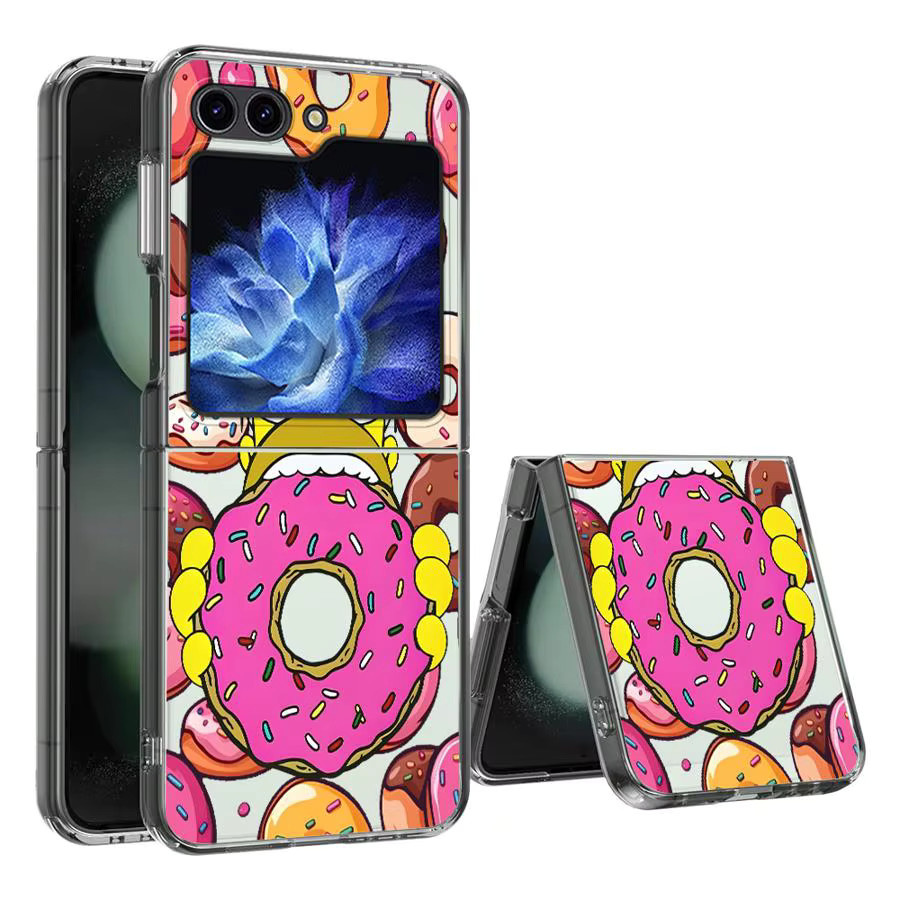 Harte Handyhülle Simpson Donut für Samsung Galaxy Z Fold (Modelle Z Fold 3 bis Z Fold 7) in Multicolour - Bild 4