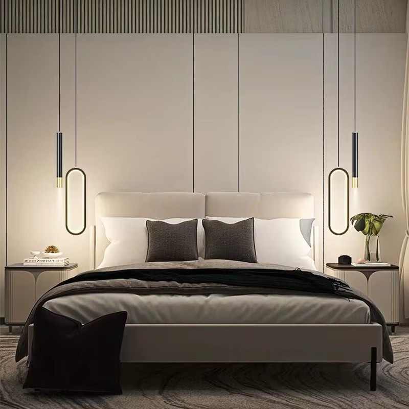 Nordic LED Pendelleuchte lyfs im skandinavischen Design aus Metall in Gold/Messing für Wohnzimmer, Esszimmer und Küche - Bild 2