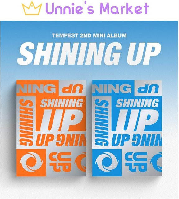 TEMPEST SHINING UP 2. Mini-Album CD Blue Edition - Bild 1