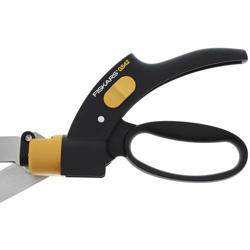 Fiskars Rasenkantenschere Servo-System in Schwarz-Orange mit Stahlklingen und einer Klingenlänge von 1,38 cm - Bild 2