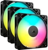 Corsair RS120 ARGB Gehäuselüfter PWM, 3 Stück, Schwarz - Bild 1