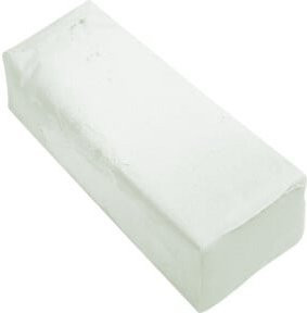 PFERD Polierpaste PP zur Vorpolitur von Stahl und Edelstahl, Weiß, B/T/H: 7,0 x 5,0 x 14,0 cm - Bild 1
