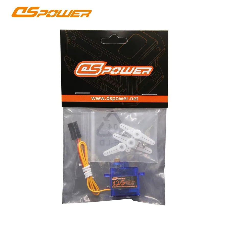 DSpower 12G Metal Gear Wasserdichtes digitales Servo, Metall, Schwarz - Bild 5