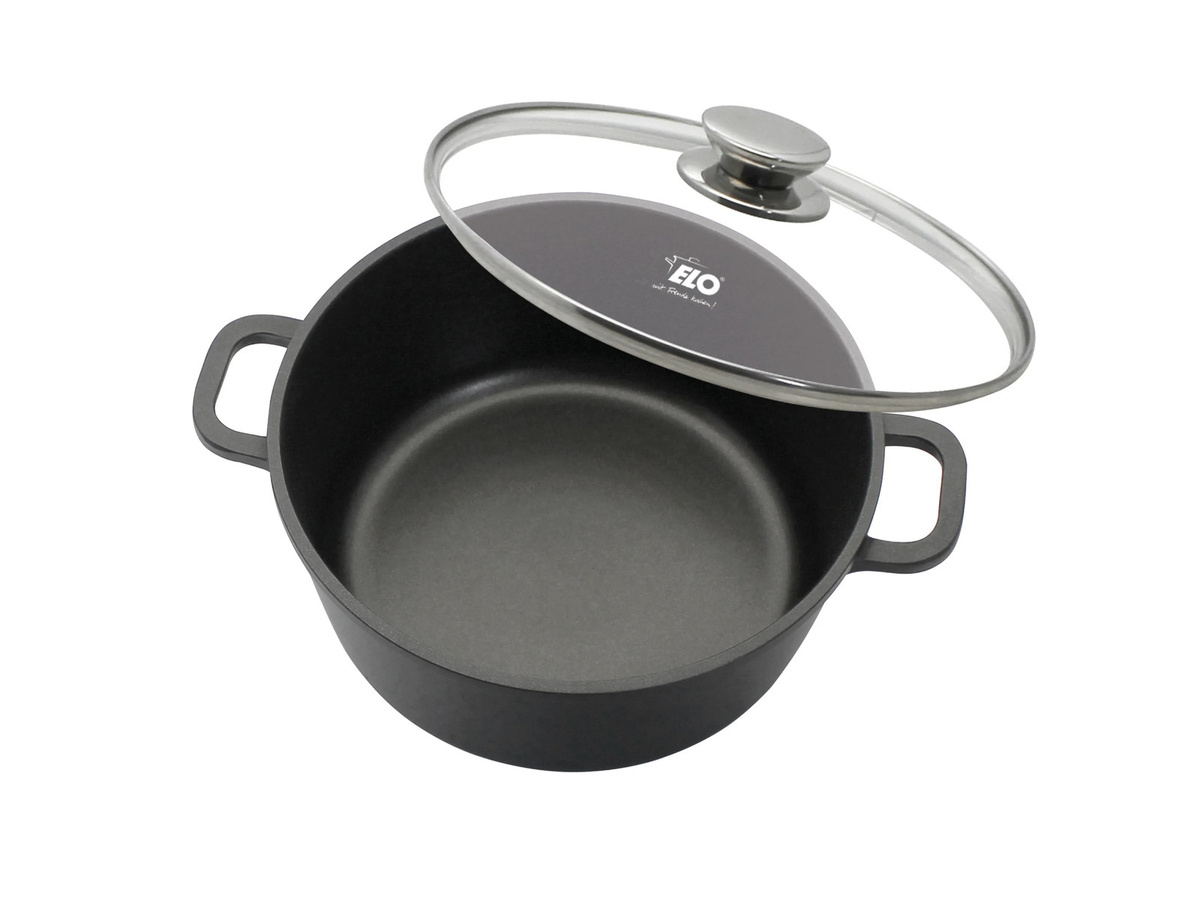ELO Alucast Kochtopf Schwarz Durchmesser: 16 cm - Bild 2