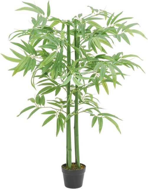 vidaXL Künstlicher Bambusbaum in Grün, Höhe: 120 cm - Bild 1