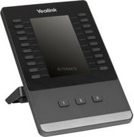 Yealink EXP50 LCD Funktionstasten-Erweiterungsmodul in Schwarz und Grau - Bild 1