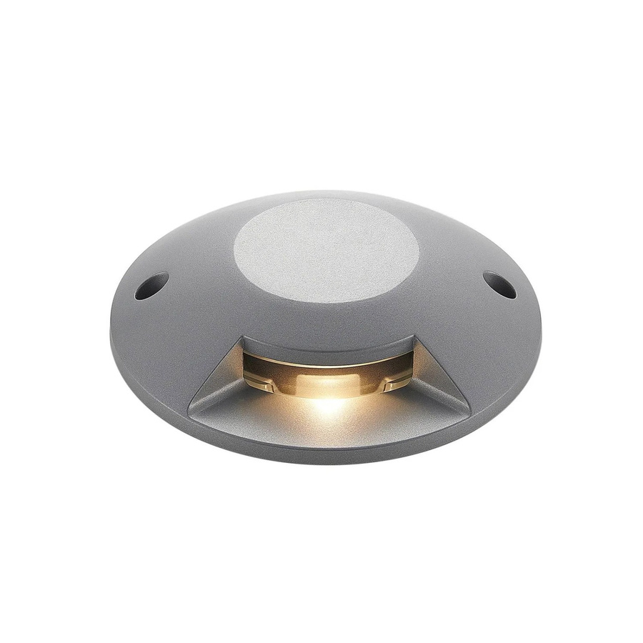 Lucande LED Außenleuchte Jeffrey 9969168 Modern, Aluminium, Alu-grau, IP67, 1-flammig - Bild 2