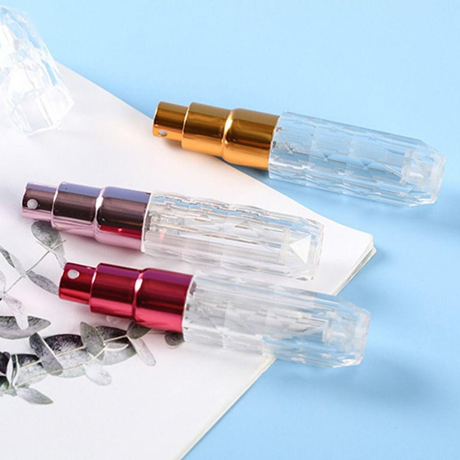 Leere Parfümflasche mit Kristallboden, 5 ml, Schwarz - Bild 2