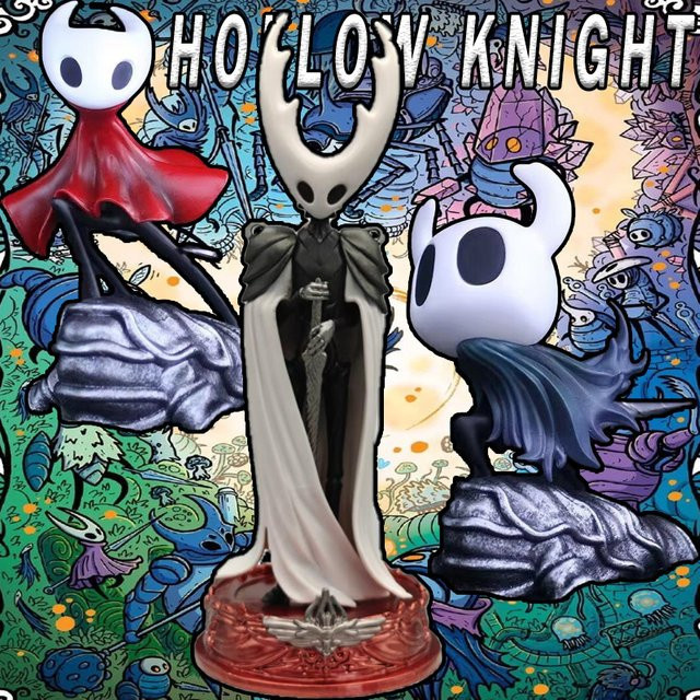 HEROCROSS Hollow Knight Actionfigur Modell Kit als Desktop Ornament für Anime Sammler - Bild 1