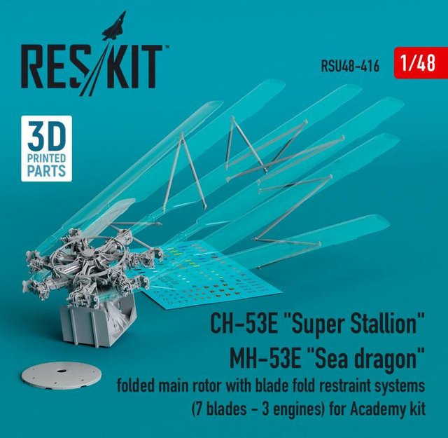 Academy CH-53E Super Stallion, MH-53E Sea Dragon, Fahrzeug, 1:48 - Bild 1