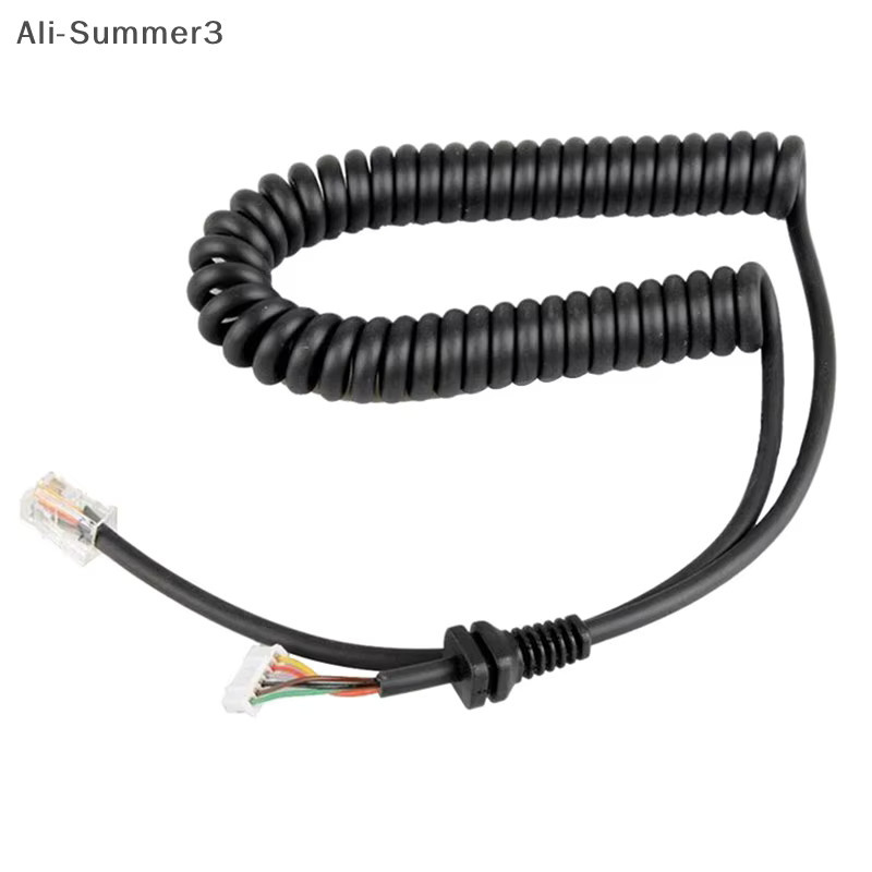 Yaesu Ersatzmikrofonkabel in Schwarz für MH48A und FT7800/1907 - Bild 3