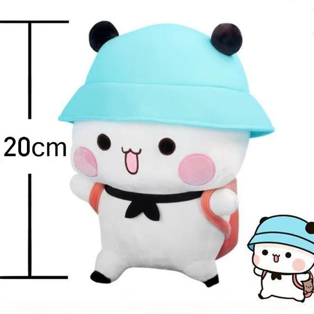 Yiran toy Panda Stoffpuppe Plüsch Schwarz Weiß - Bild 1