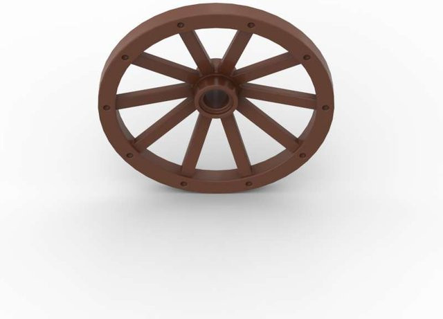 ixBricks Wagenräder 43mm Bausteine 10-teiliges Set - Bild 1