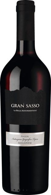 Gran Sasso Sangiovese Rotwein, Apulien, 2024, trocken, 0,75 l - Bild 1