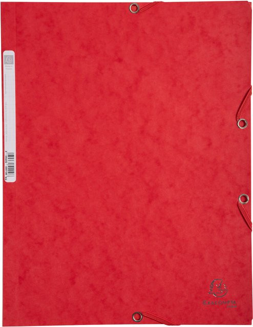 Exacompta Sammelmappe A4 mit Gummizug in Rot - Bild 1