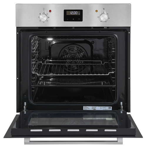 Exquisit EBE 657-2U Einbaubackofen in Silber mit 59 l Volumen - Bild 3