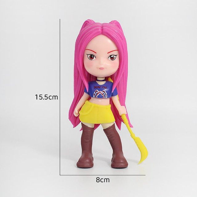 Fashnics Anime Kpop Dämonenjäger Actionfigur Tiger Rumi aus PVC als Schreibtischdekoration und Sammlerstück für Fans und Kinder, Höhe: 15,0 cm, Breite: 15,0 cm, Tiefe: 15,0 cm - Bild 1