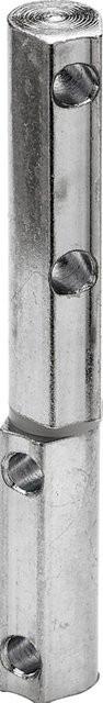 Hettich Anschraubband aus verzinktem Stahl in Silber, Breite: 8,75 cm, Höhe: 1,1 cm - Bild 1