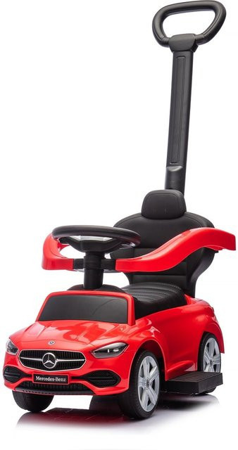 Chipolino Mercedes Benz C-Klasse Rutschauto mit Schiebegriff rot - Bild 1