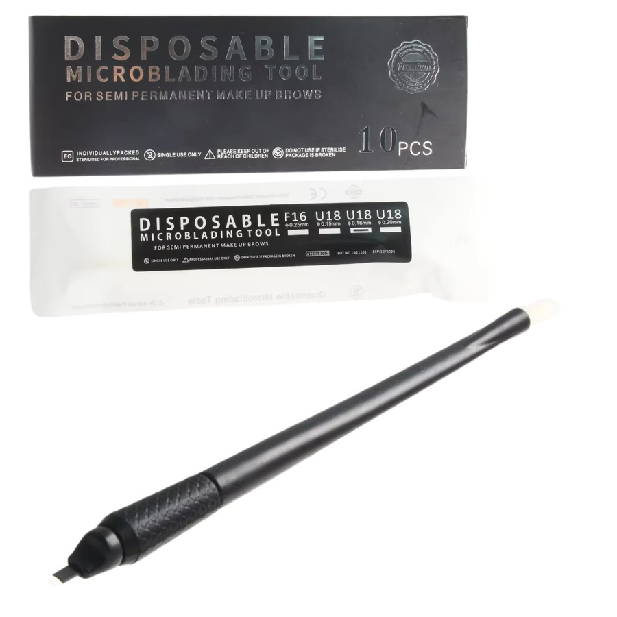 cjmio Einweg-Microblading-Werkzeuge, 18 Pins, 0,15 mm, U-förmig - Bild 2