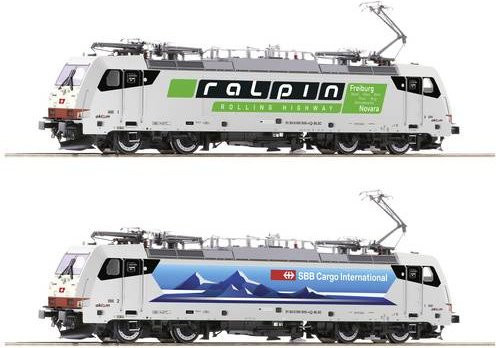 Roco H0 E-Lok 186 906-4 der SBB/Ralpin für den Güterverkehr - Bild 1