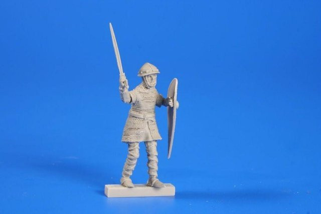CMK English Knight, Ritter, 1:48, Kunststoff, Grau - Bild 1