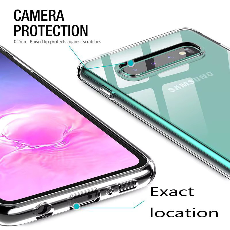 Transparente TPU-Schutzhülle für Samsung Galaxy Note und S Serien - Bild 2