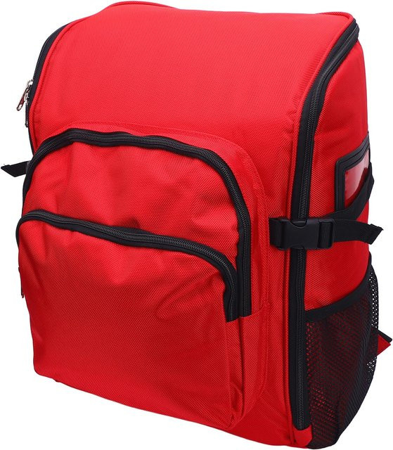 ZuiyouJewelry Reinigungswerkzeug Rucksack aus 1000D Oxford-Gewebe, rot, B/T/H: 45 x 32 x 19 cm - Bild 1