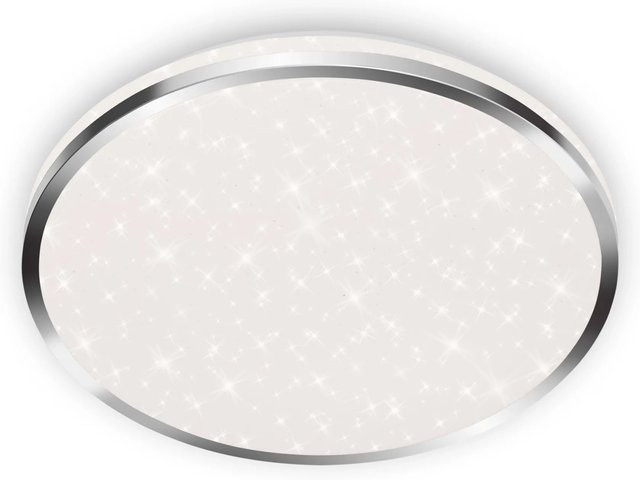 Briloner LED-Deckenleuchte Acorus in Chrom mit Durchmesser: 33 cm - Bild 1