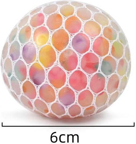 BC Pet Supplies Regenbogen Sensorischer Stressabbau Ball, Quetschbar, 3D Fidget - Bild 1