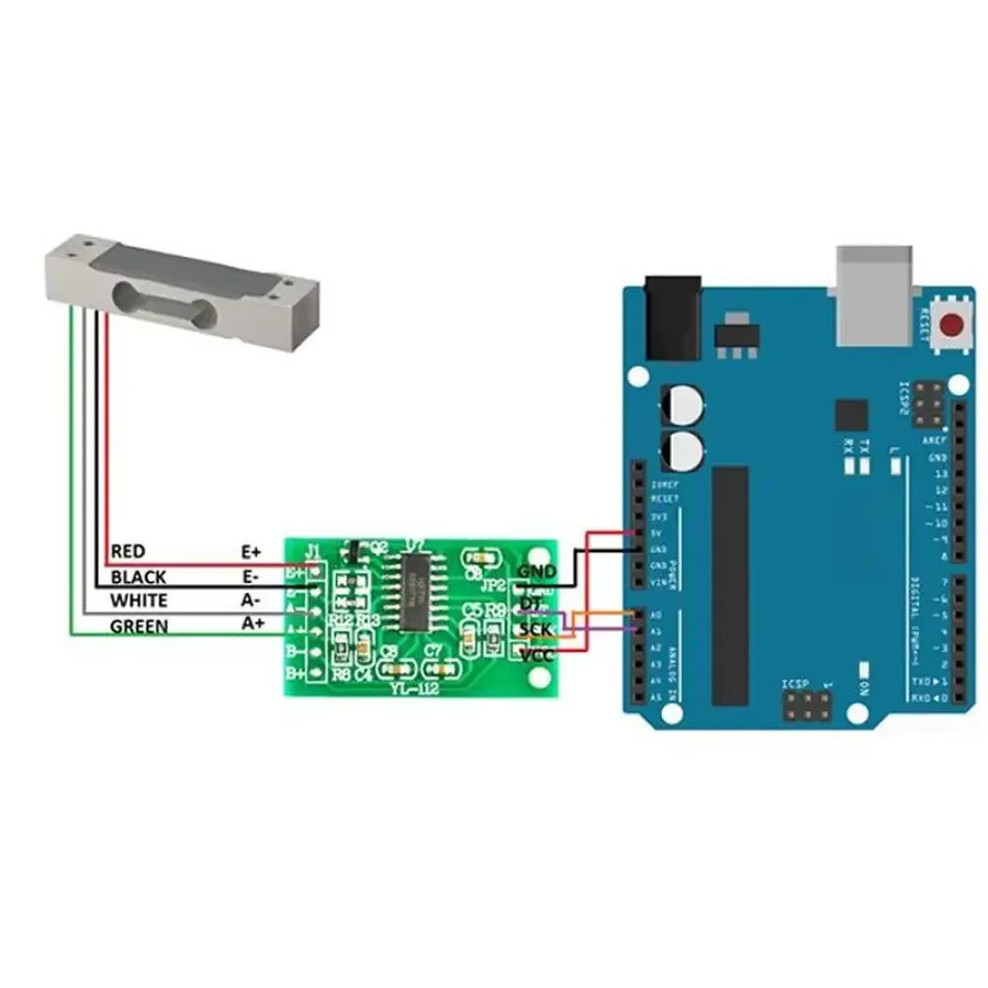 stemedu Wägezelle Mikro Wiegen Sensor, Elektronische Waage, Aluminium legierung - Bild 2