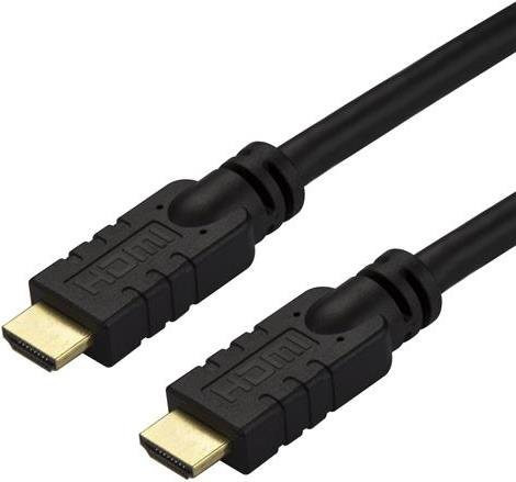 StarTech.com Active HDMI Kabel in Schwarz, 4K 60Hz, HDMI auf HDMI, Länge: 10 m - Bild 1