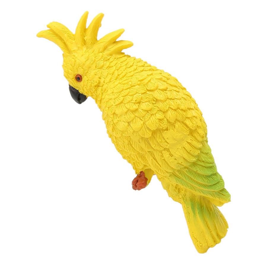 Bunte Papageienfigur aus Harz als Aquarium Ornament von OutsideWorld - Bild 1