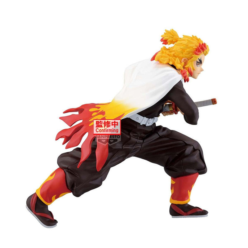 MAXIMATIC Kyojuro Rengoku Anime Figur aus Demon Slayer Yaiba, mehrfarbig, Kunststoff - Bild 1