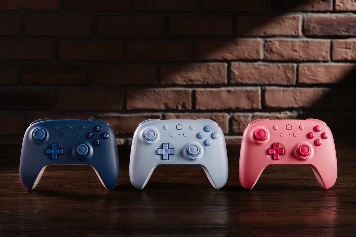 8BitDo Ultimate 2C Bluetooth-Controller für Nintendo Switch in Blau mit Hall-Effekt Joysticks - Bild 2