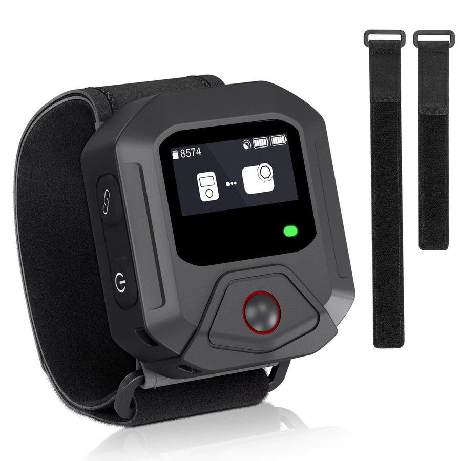 DJI Bluetooth-Fernbedienung mit integriertem GPS für Osmo Action 6, Action 5 Pro und Action 4 in Schwarz inklusive Handschlaufe und Fahrradhalterung - Bild 7