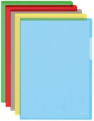 Bene Sichthüllen DIN A4, farbsortiert (multicolour) - Bild 1