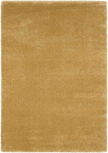 Moderner Teppich NEW VILLA MELANGE in Beige und Gold, Rechteckig - Bild 1