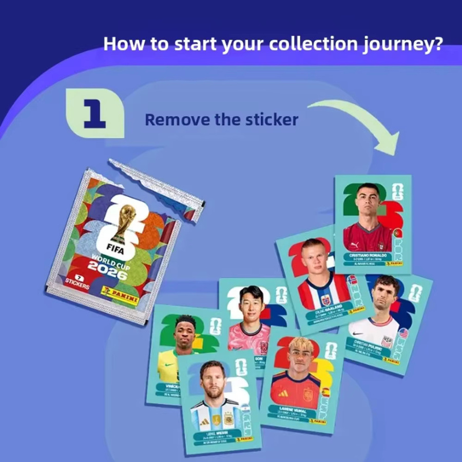 Panini FIFA 2026 World Cup Sticker Collection Box, Sticker-Sammelpaket, ab 18 Jahren - Bild 1