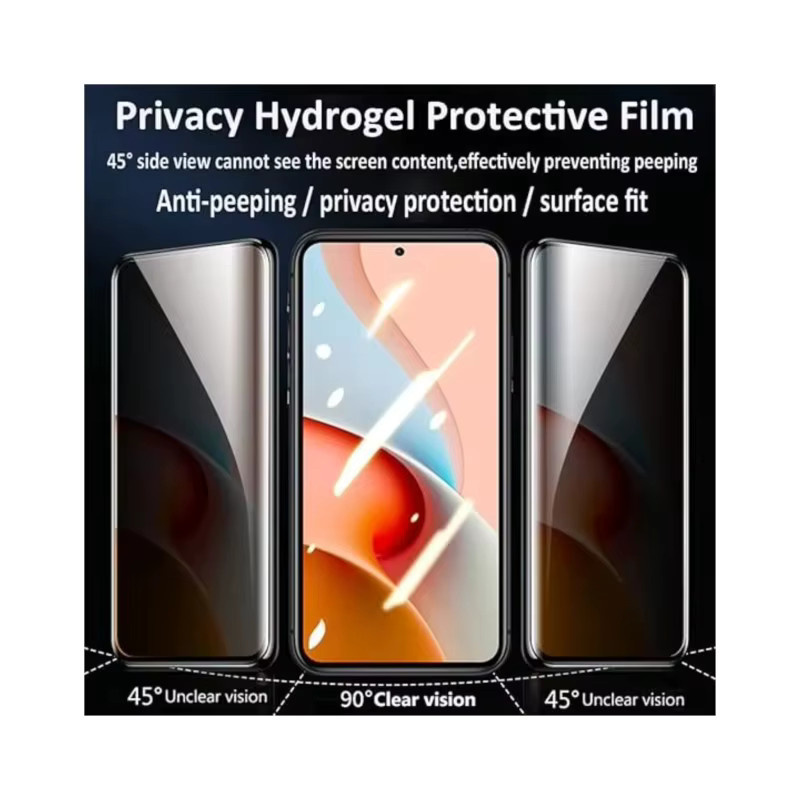 Privatsphäre Hydrogel Screen Protector Anti-Spy Schutzfolie für Samsung Galaxy A55 5G A54 5G A56 5G A36 5G A15 A16 A05 A25 A06 A05s A24 A35 - Bild 7