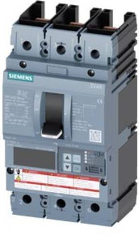Siemens 3VA6210-7KL31-2AA0 Leistungsschalter in Grau mit einem Einstellbereich von 40 - 100A und einer maximalen Schaltspannung von 600 V/AC - Bild 1