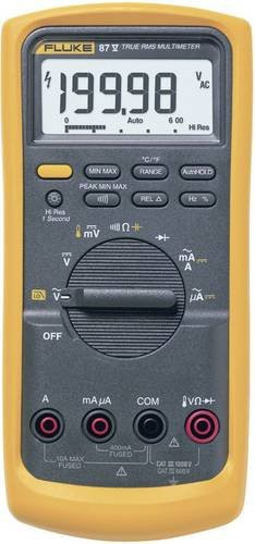 Fluke 87V/EUR Digitales Hand-Multimeter Echteffektiv-Multimeter für die Industrie, Gelb, H x B x T: 20,1 x 9,8 x 5,2 cm - Bild 1