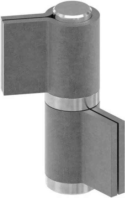 FeNau Torband aus Stahl in Silber, 2-teilig mit loser Zapfen und Unterlegscheibe, Tragkraft 400 kg - Bild 1